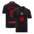 Barcelona LEWANDOWSKI #9 Away Soccer Jersey 2024/25- Spotify Logo Without Text - Football Shirt | SmartJerseys | Official Quality