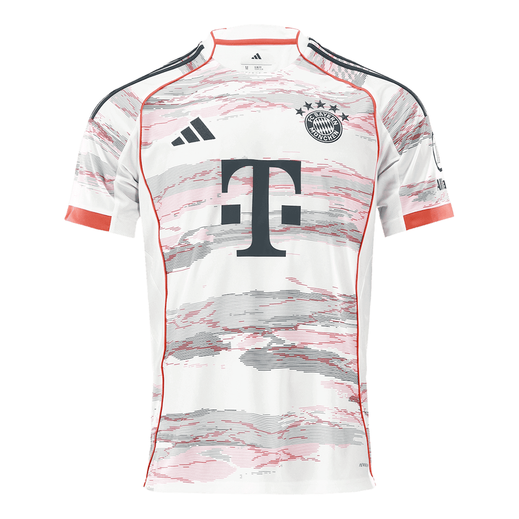 Bayern Munich Away Soccer Jersey 2025/26 White - Football Shirt | SmartJerseys | Official Quality