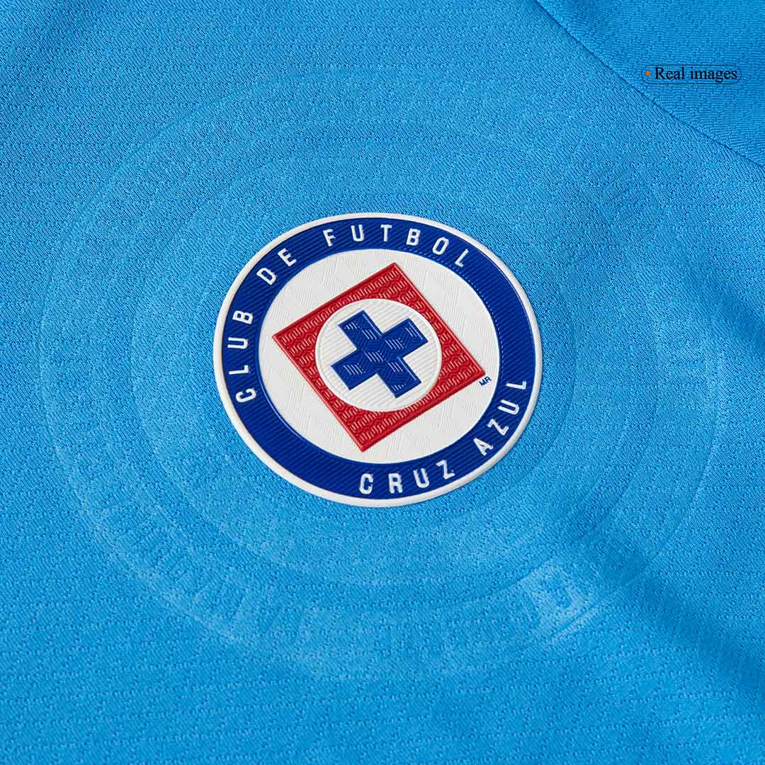 Camiseta de fútbol local de Cruz Azul 2024/25 para niños (camiseta y pantalones cortos)