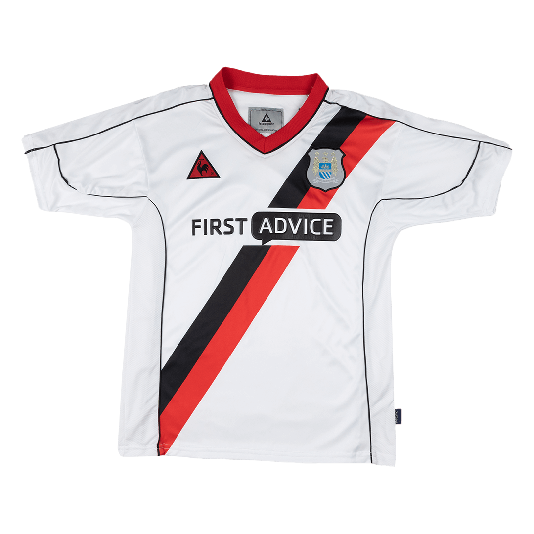 Manchester City Away Soccer Jersey Retro 2002/03 - Football Shirt | SmartJerseys | Official Quality