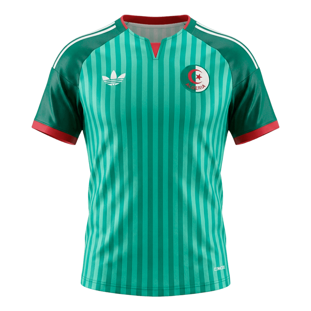 Maillot extérieur de l'Algérie pour la Coupe du Monde 2026 (vert)