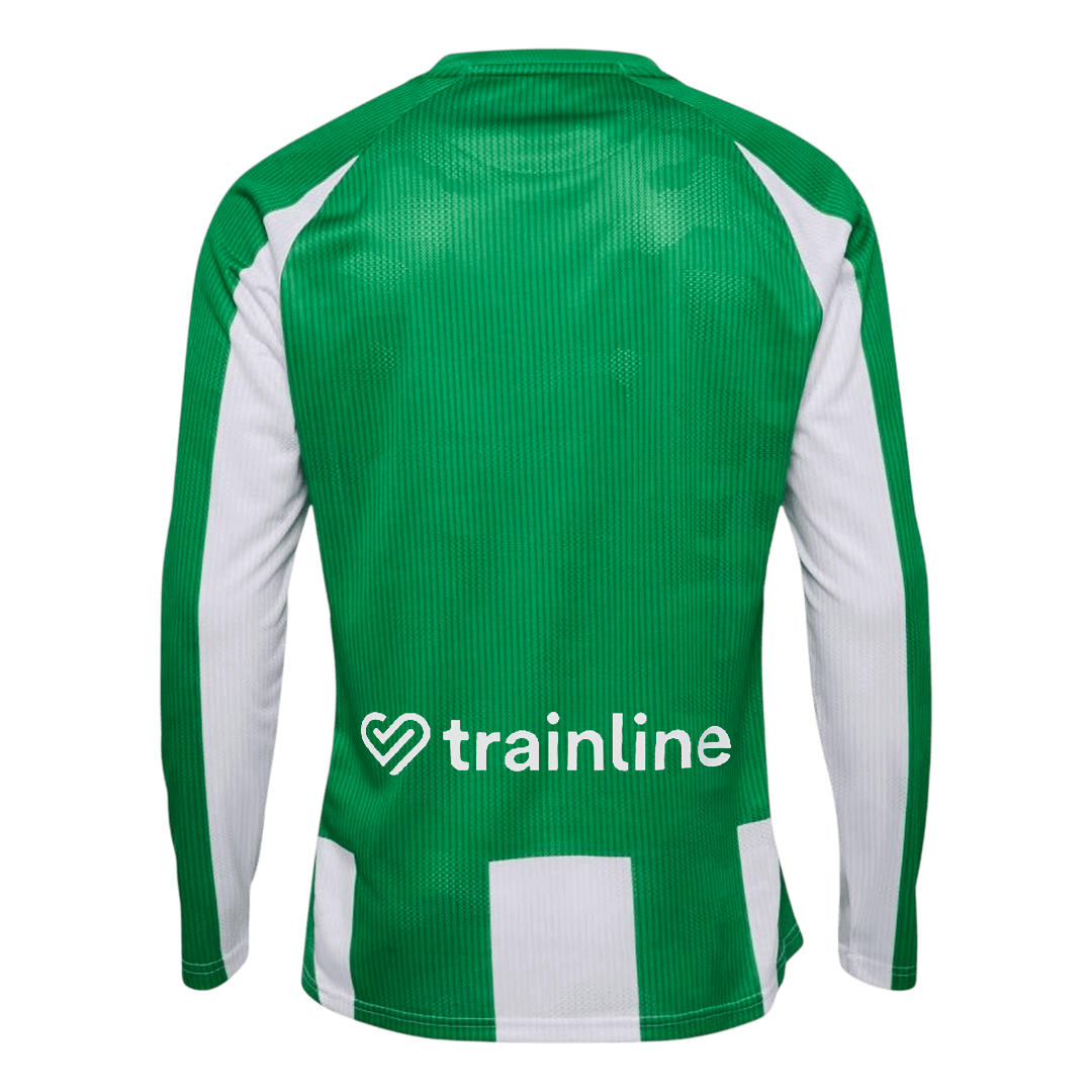 Camiseta de fútbol local de manga larga del Real Betis 2025/26