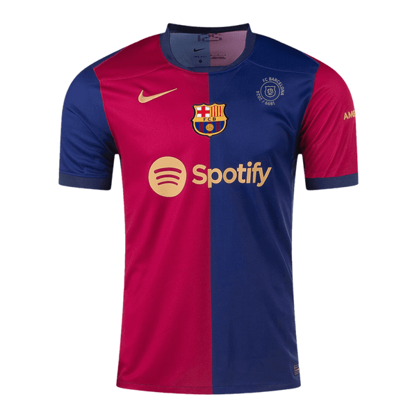 Barcelona Home Jersey 2024/25 - 125th Anniversary - Football Shirt | SmartJerseys | Official Quality