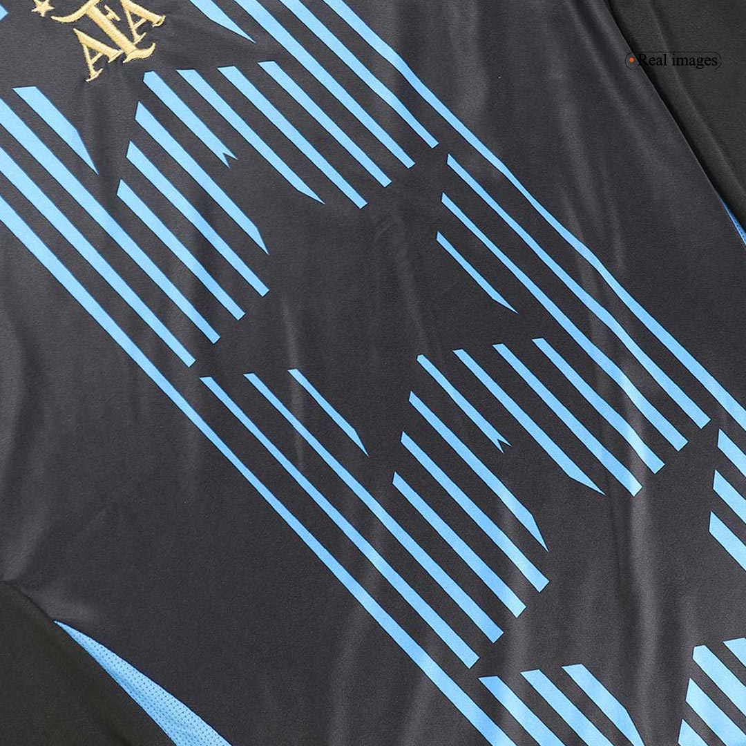 Camiseta de entrenamiento prepartido de Argentina para la Copa América 2024 - Negra