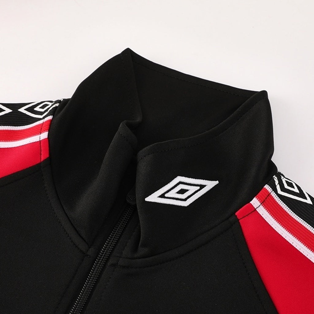 25/26 Manchester United Training Jacket Red&Black