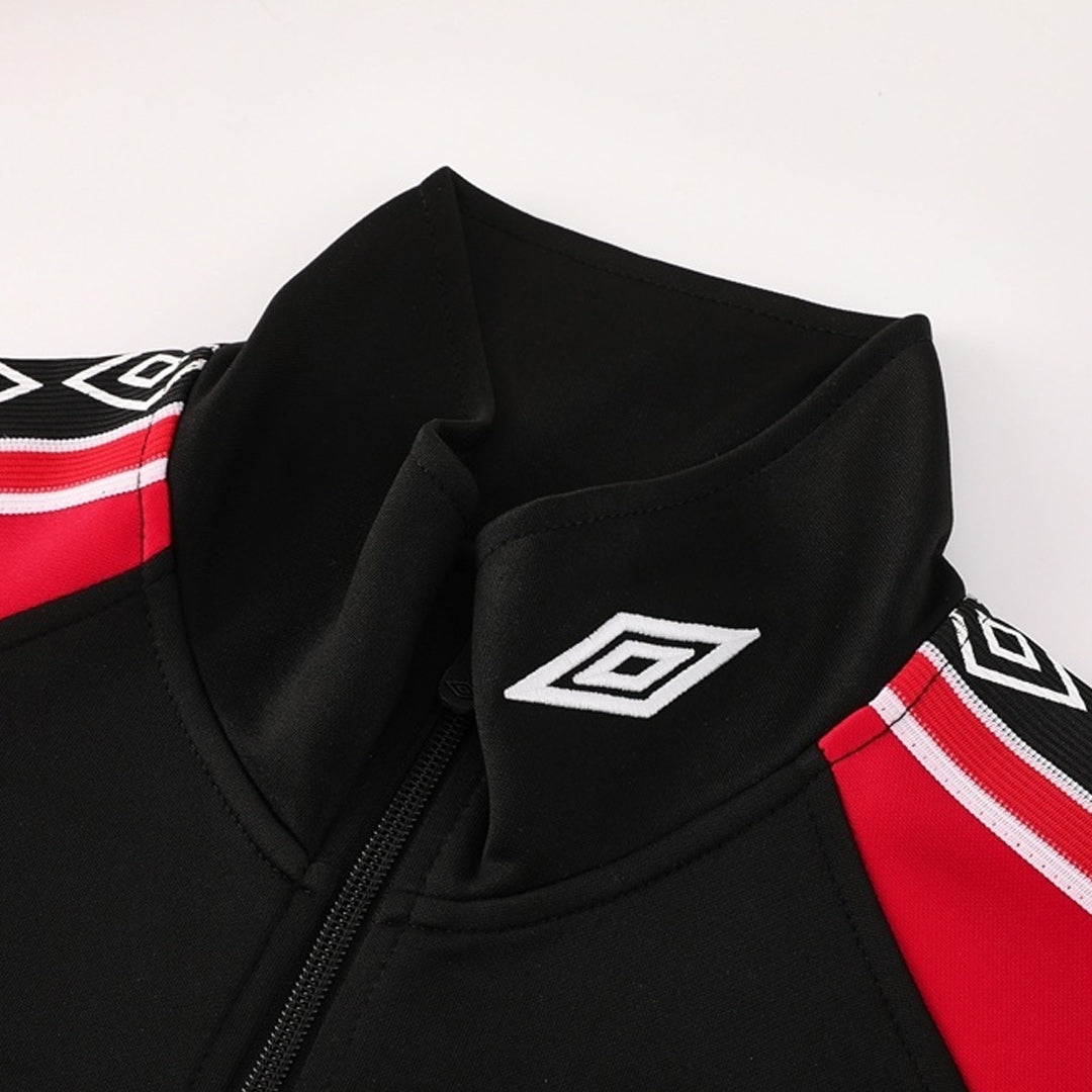 25/26 Manchester United Training Jacket Red&Black