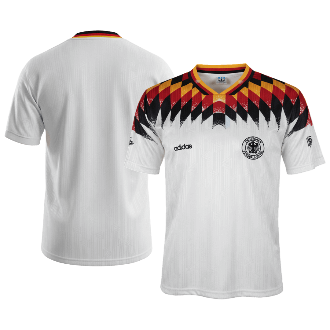 Camiseta de fútbol retro de local de Alemania 1994