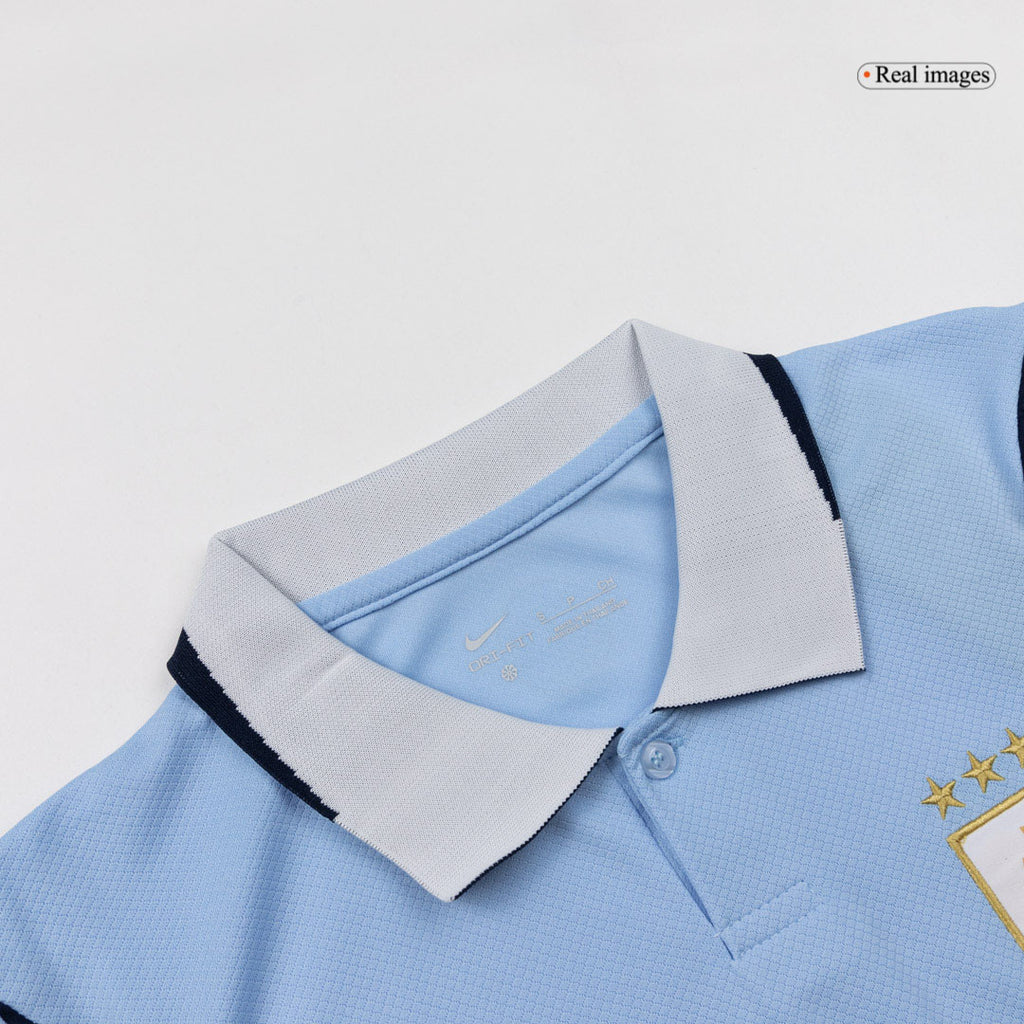 Camiseta de fútbol local de Uruguay Copa Mundial 2026 Azul