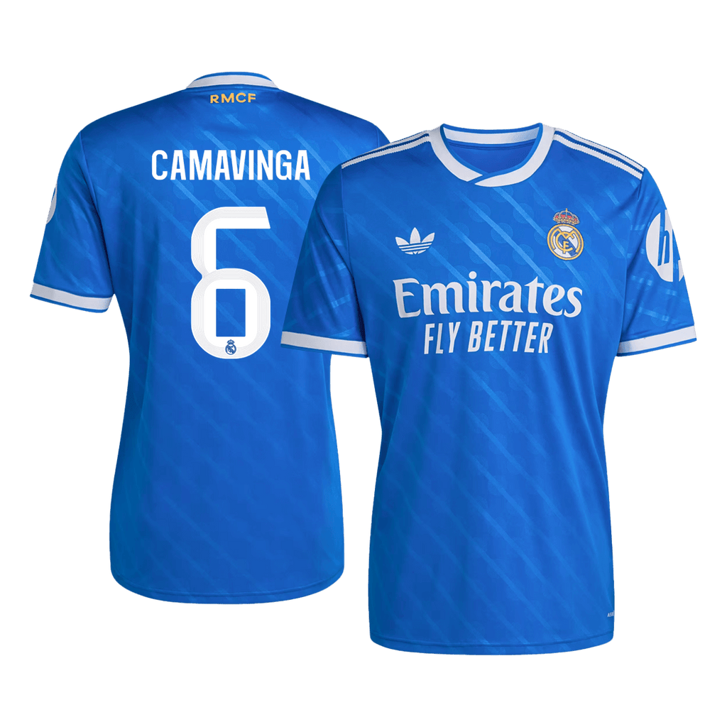 Real Madrid CAMAVINGA #6 Third Away Soccer Jersey 2025/26 - Football Shirt | SmartJerseys | Official Quality