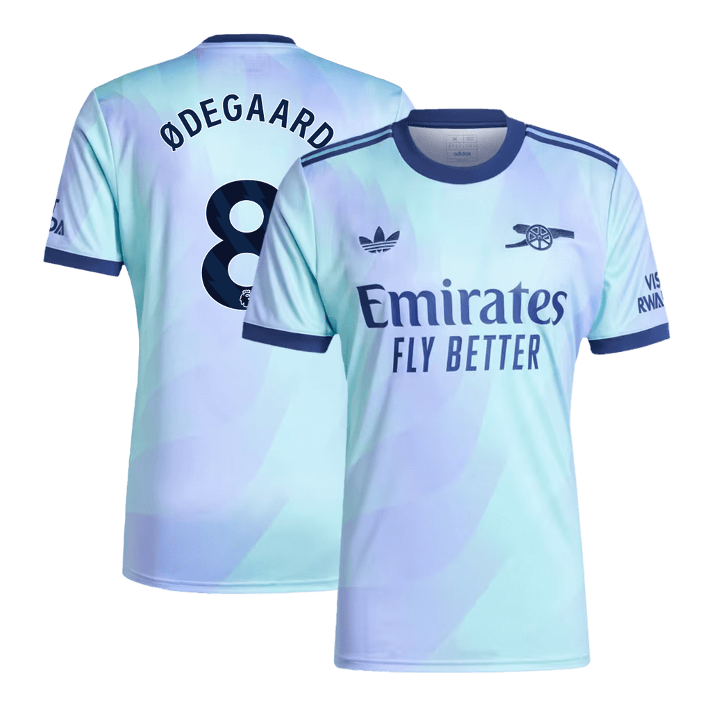 Arsenal ØDEGAARD #8 Third Away Soccer Jersey 2024/25 - Football Shirt | SmartJerseys | Official Quality