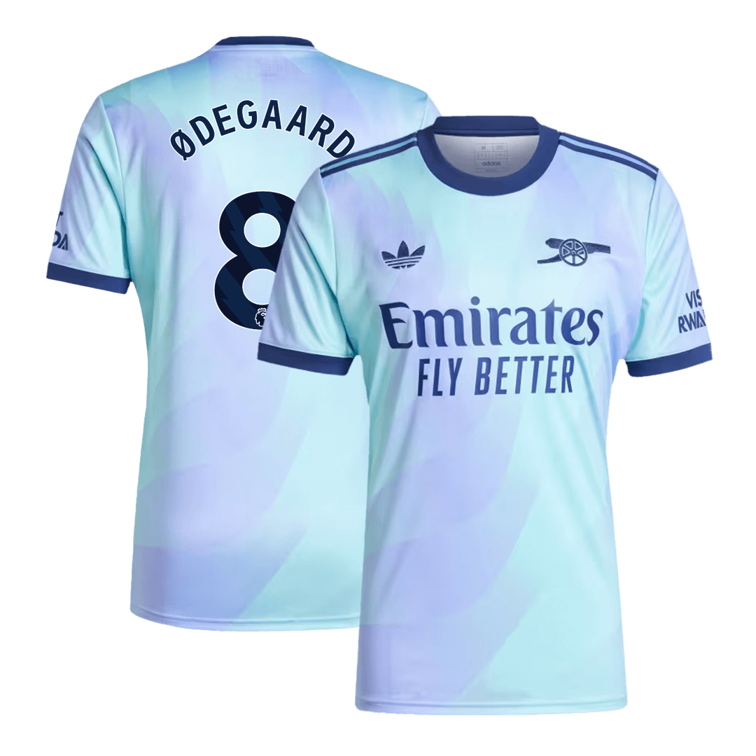 Arsenal ØDEGAARD #8 Third Away Soccer Jersey 2024/25 - Football Shirt | SmartJerseys | Official Quality