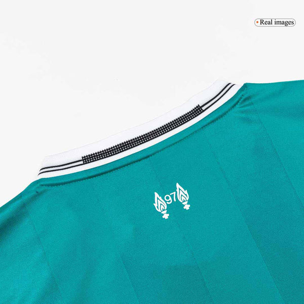 Authentic Liverpool Third Away Soccer Jersey 25/26 Green