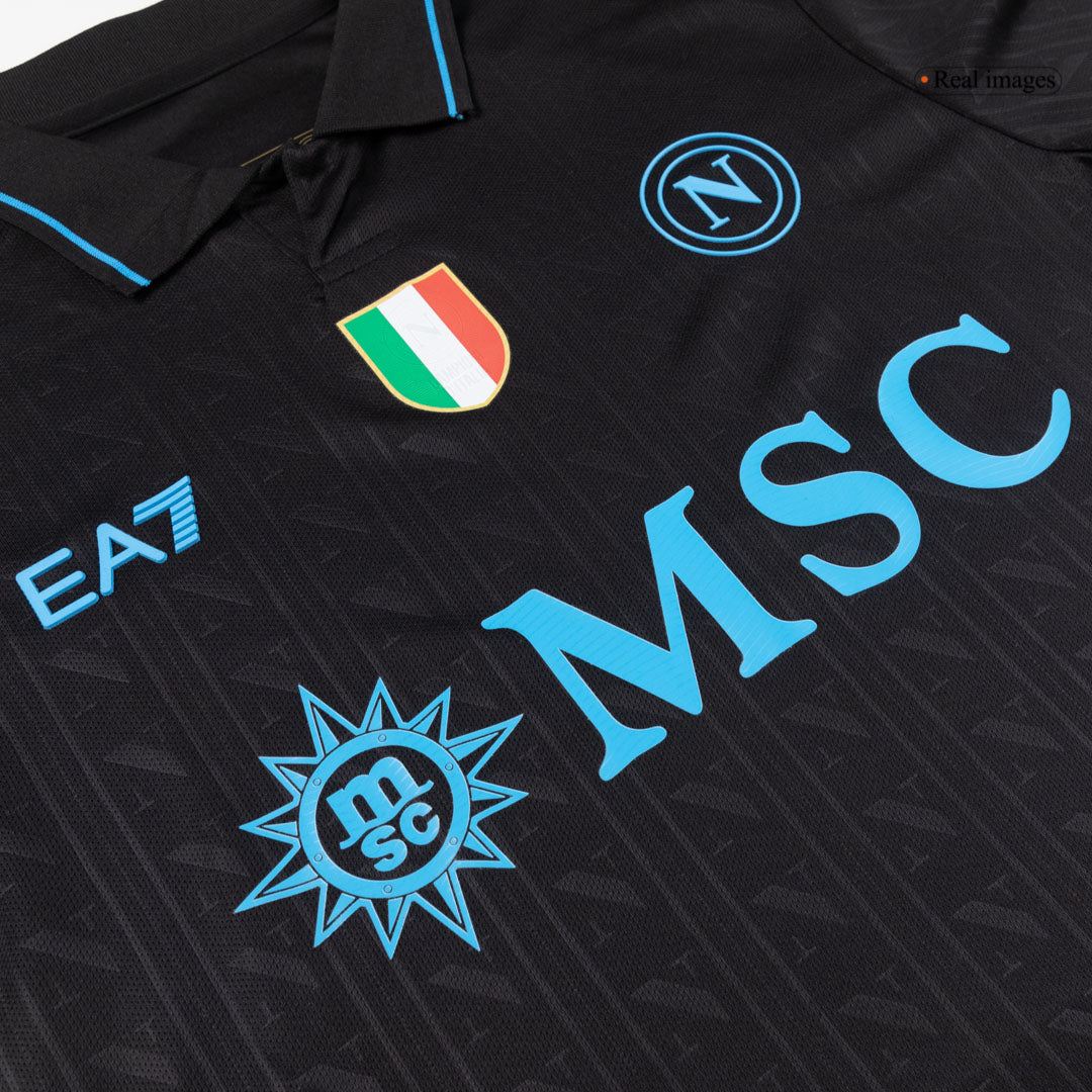 Troisième maillot extérieur de Naples 2025/26
