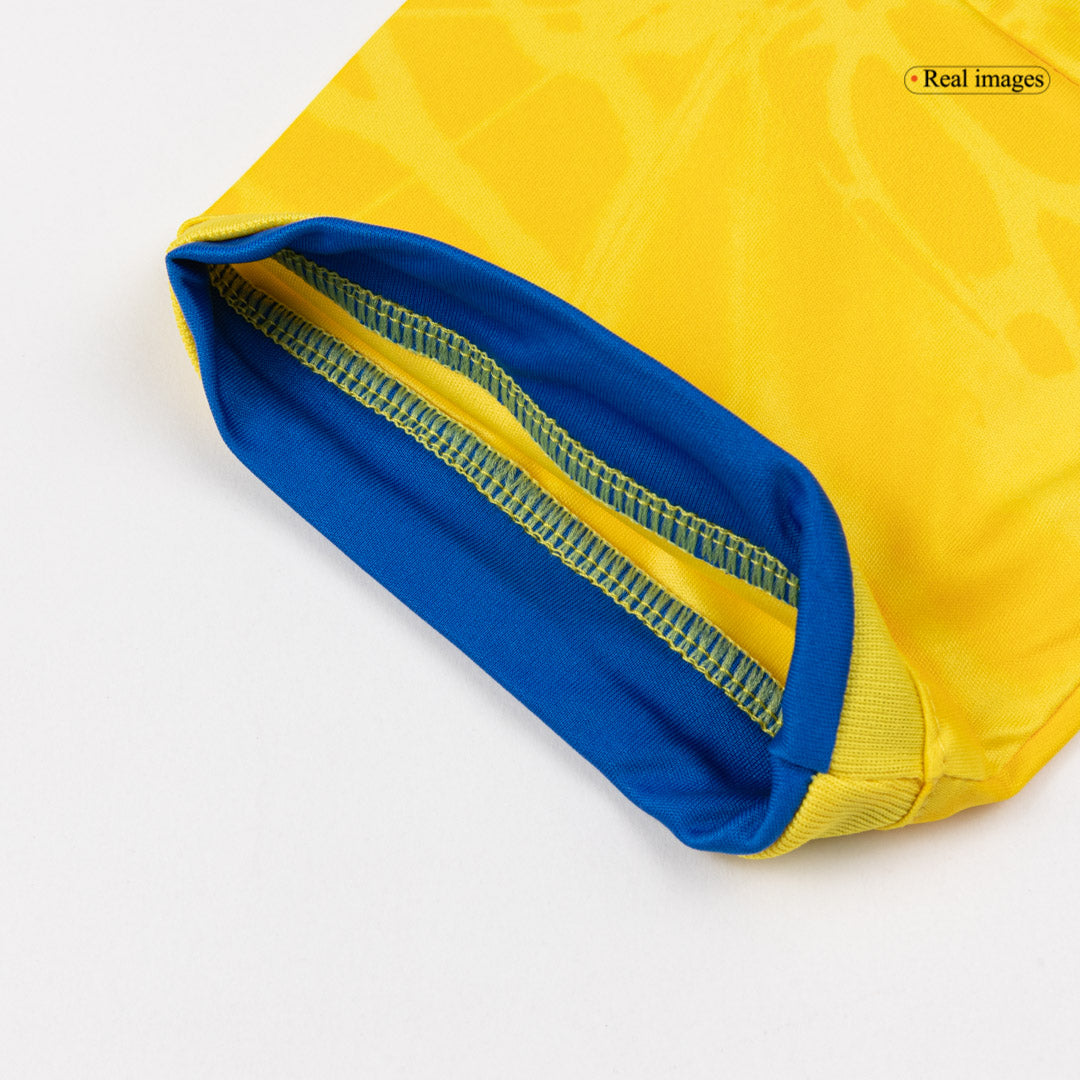 Kid's Colombia Home Soccer Jersey Kit(Jersey+Shorts) World Cup 2026 Yellow