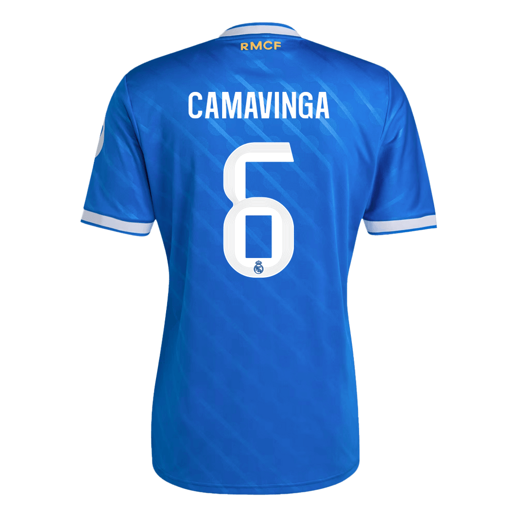 Real Madrid CAMAVINGA #6 Third Away Soccer Jersey 2025/26