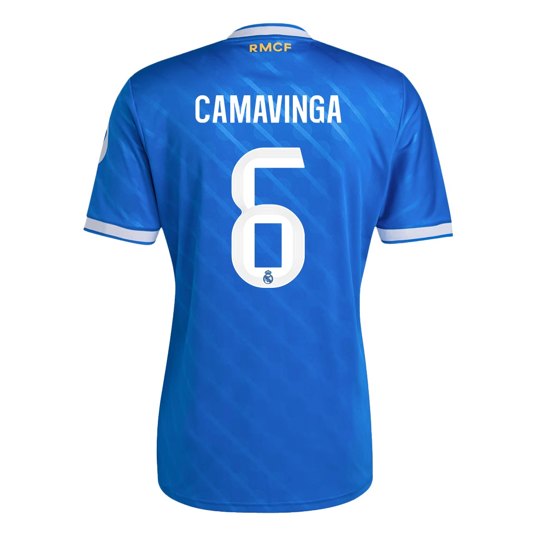 Real Madrid CAMAVINGA #6 Third Away Soccer Jersey 2025/26