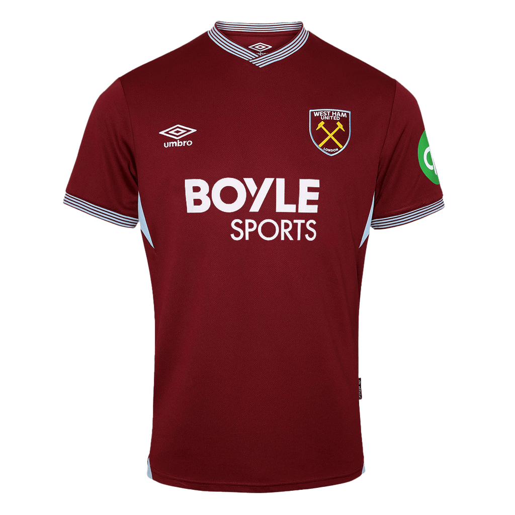 West Ham United Home Soccer Jersey 2025/26 - Football Shirt | SmartJerseys | Official Quality
