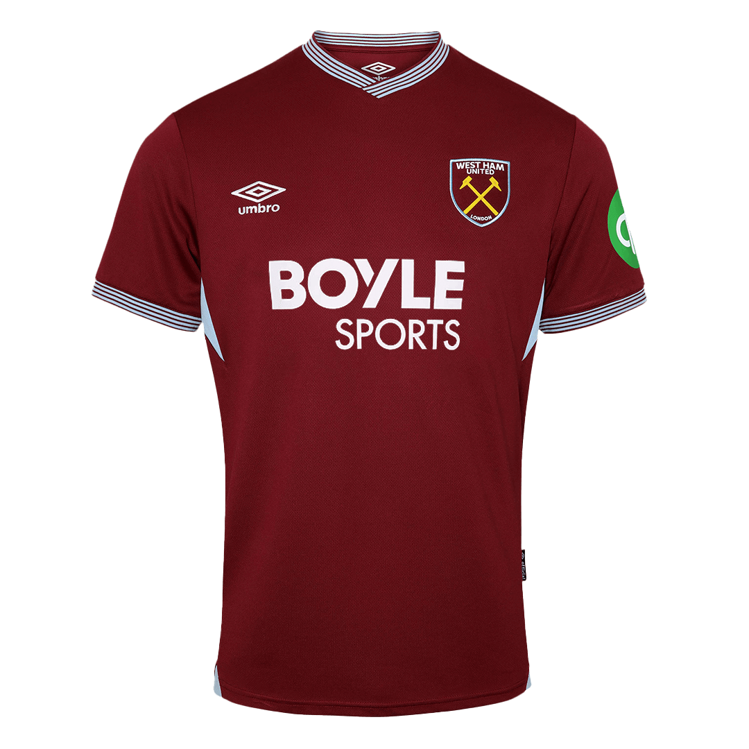 West Ham United Home Soccer Jersey 2025/26 - Football Shirt | SmartJerseys | Official Quality