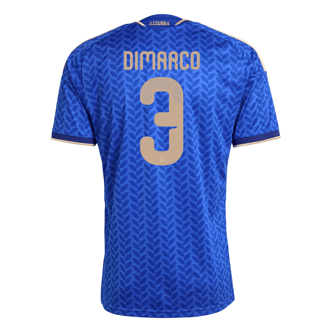 DIMARCO #3 Italy Home Soccer Jersey World Cup 2026 Blue
