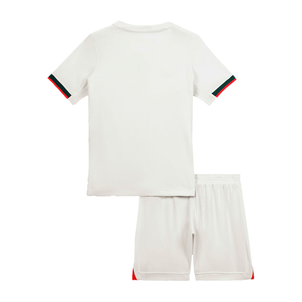 Camiseta de visitante del Chelsea 2025/26 para niños (camiseta y pantalón corto)