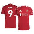 ISAK #9 Authentic Liverpool Home Soccer Jersey 25/26 Red - Football Shirt | SmartJerseys | Official Quality