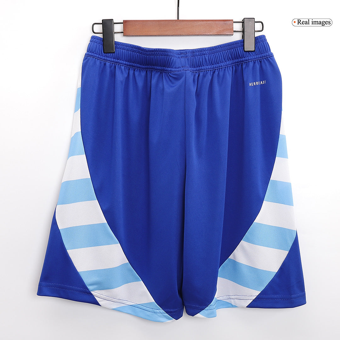 Pantalones cortos de fútbol visitante de Argentina 2024