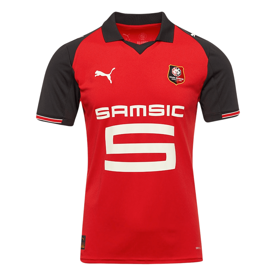 Stade Rennais Home Soccer Jersey 2025/26 - Football Shirt | SmartJerseys | Official Quality