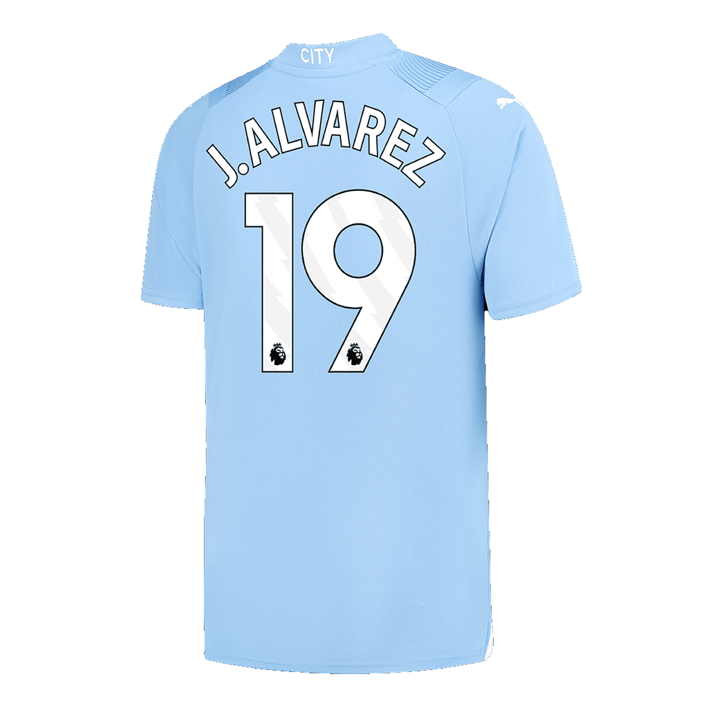 Manchester City J.ALVAREZ #19 Home Jersey 2023/24