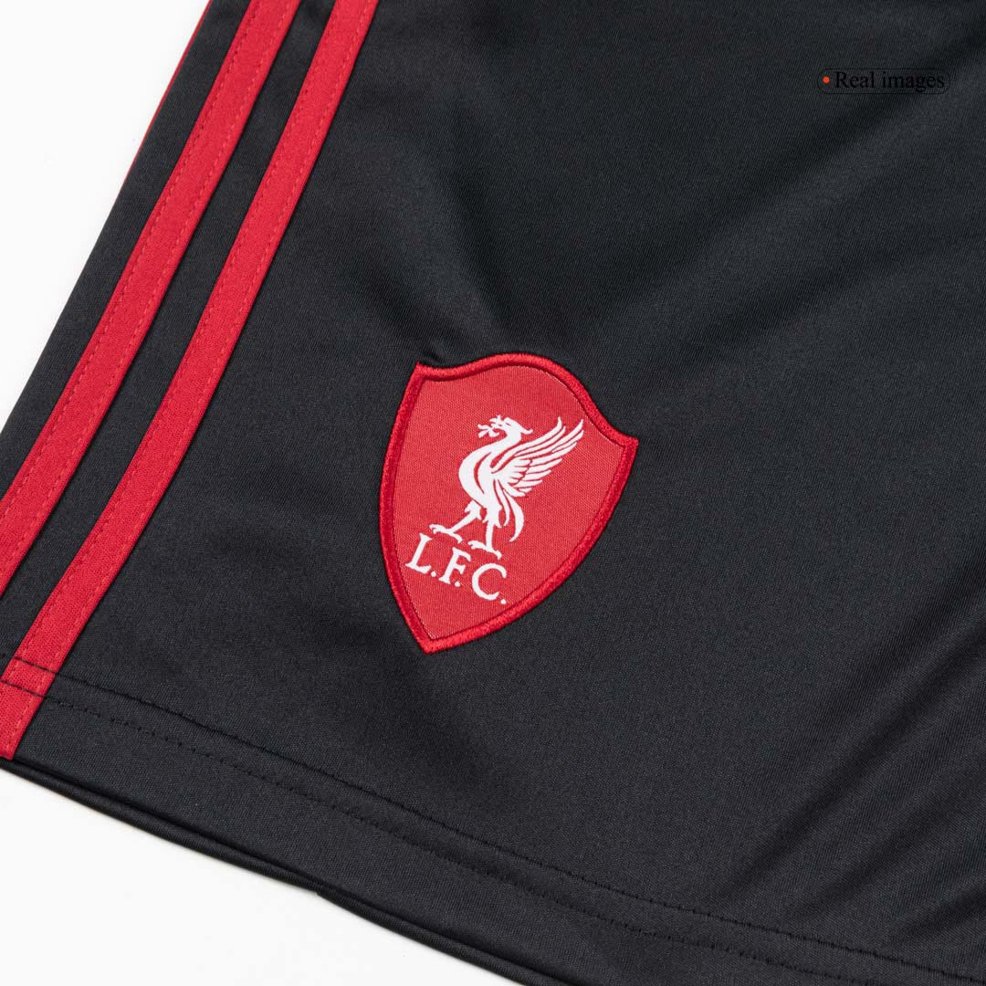 Camiseta de visitante del Liverpool 2025/26 (Camiseta + Pantalones cortos)