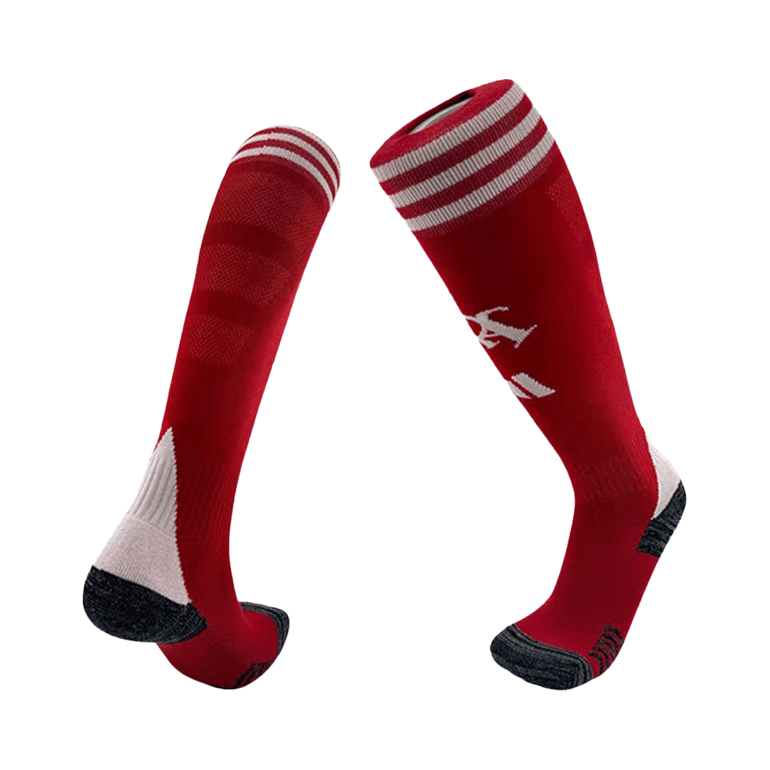 Arsenal Home Soccer Socks 2025/26 - Football Shirt | SmartJerseys | Official Quality