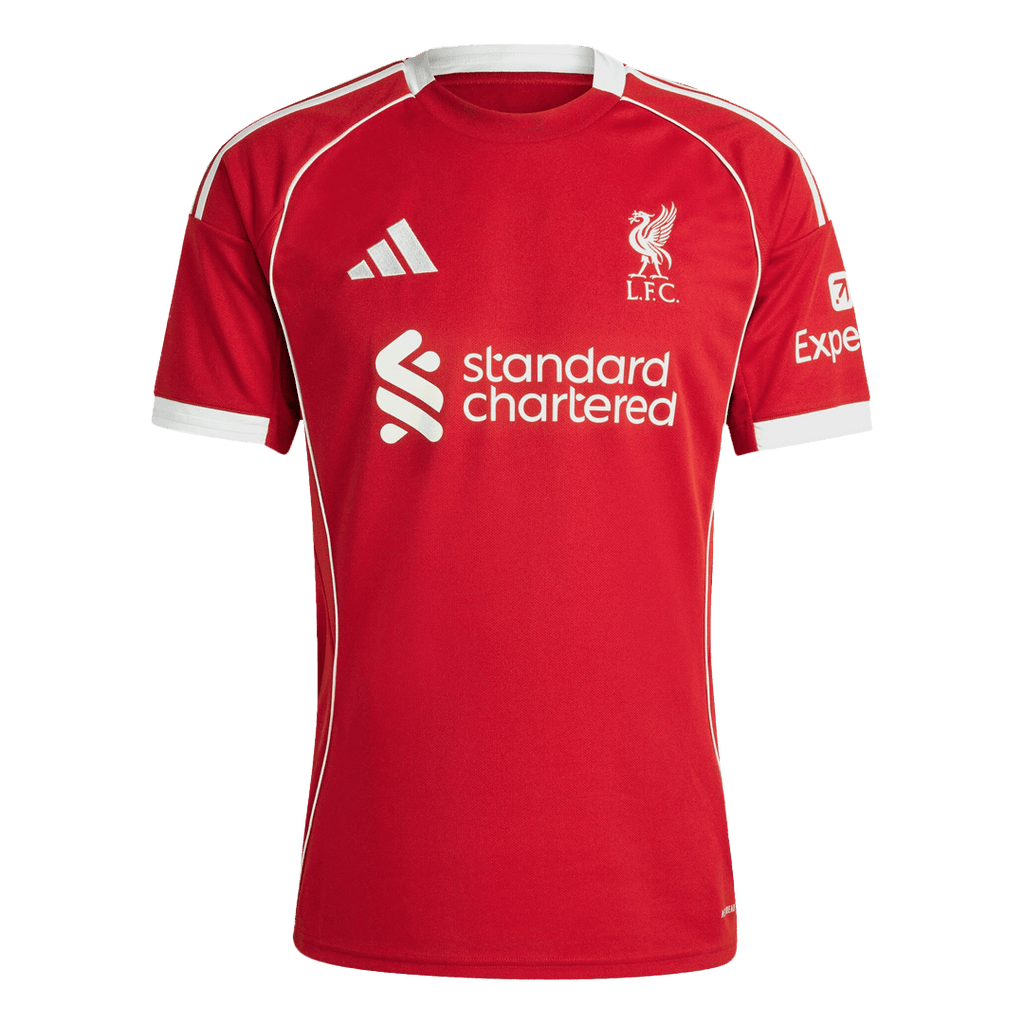 Liverpool SZOBOSZLAI #8 Home Soccer Jersey 2025/26