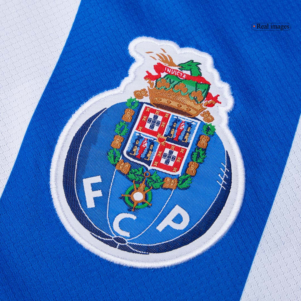 Camiseta de fútbol local del Porto 2025/26 azul y blanco