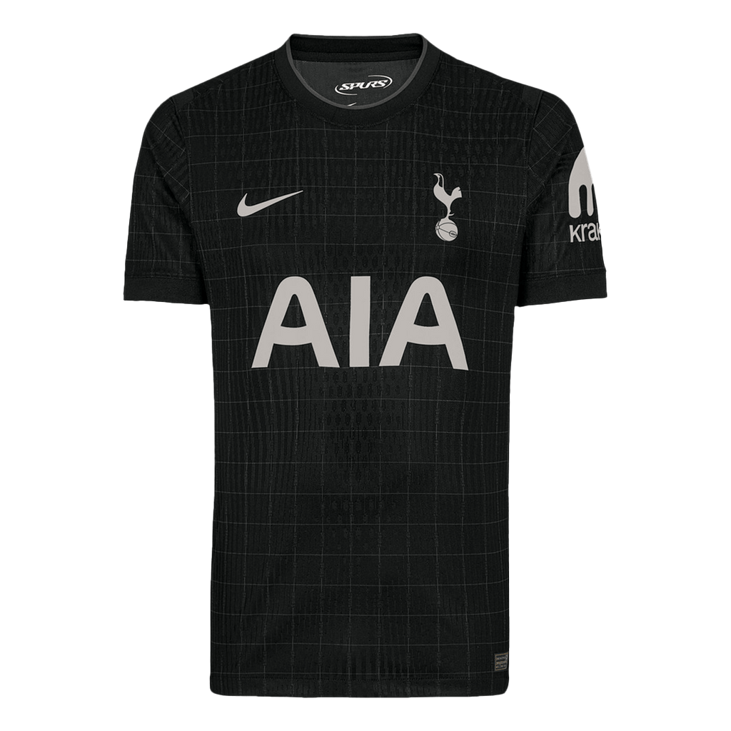Authentic Tottenham Hotspur Away Soccer Jersey 25/26 Black - Football Shirt | SmartJerseys | Official Quality
