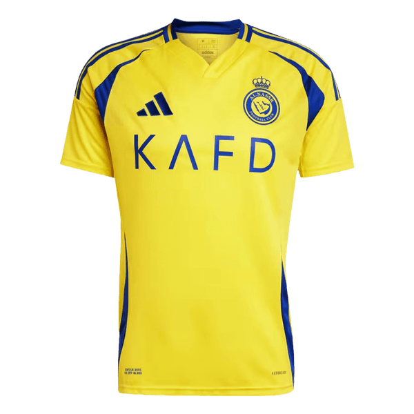 Al Nassr Home Soccer Jersey 2024/25 - Football Shirt | SmartJerseys | Official Quality