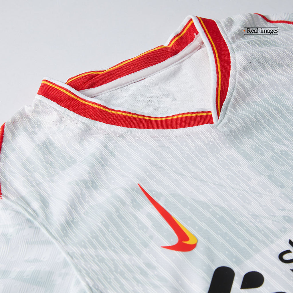 Camiseta de fútbol de visitante del Liverpool M.SALAH #11, auténtica, 2024/25