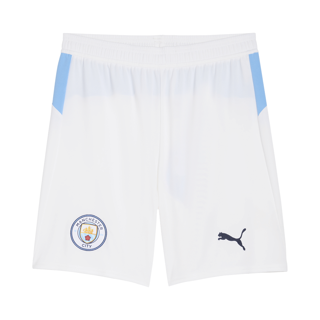Manchester City Home Soccer Shorts 2025/26 - Football Shirt | SmartJerseys | Official Quality