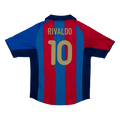 Barcelona RIVALDO #10 Home Soccer Jersey Retro 2001/02 - Football Shirt | SmartJerseys | Official Quality