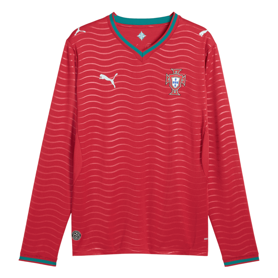 Maillot domicile manches longues du Portugal 2026