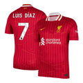 Liverpool LUIS DÍAZ #7 Home Soccer Jersey 2024/25 - Football Shirt | SmartJerseys | Official Quality