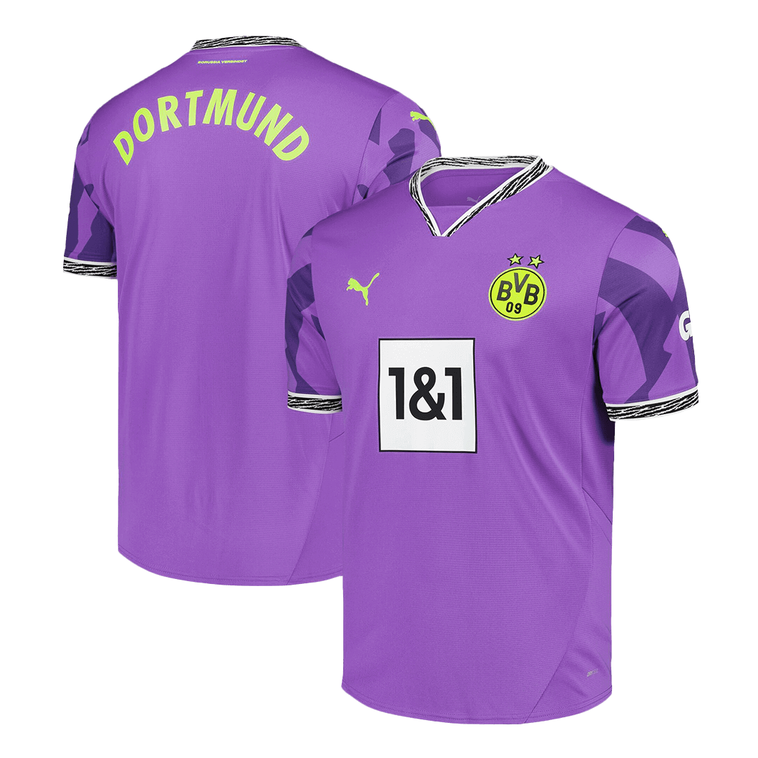Maillot de gardien de but du Borussia Dortmund 2024/25 - Violet - Spécial