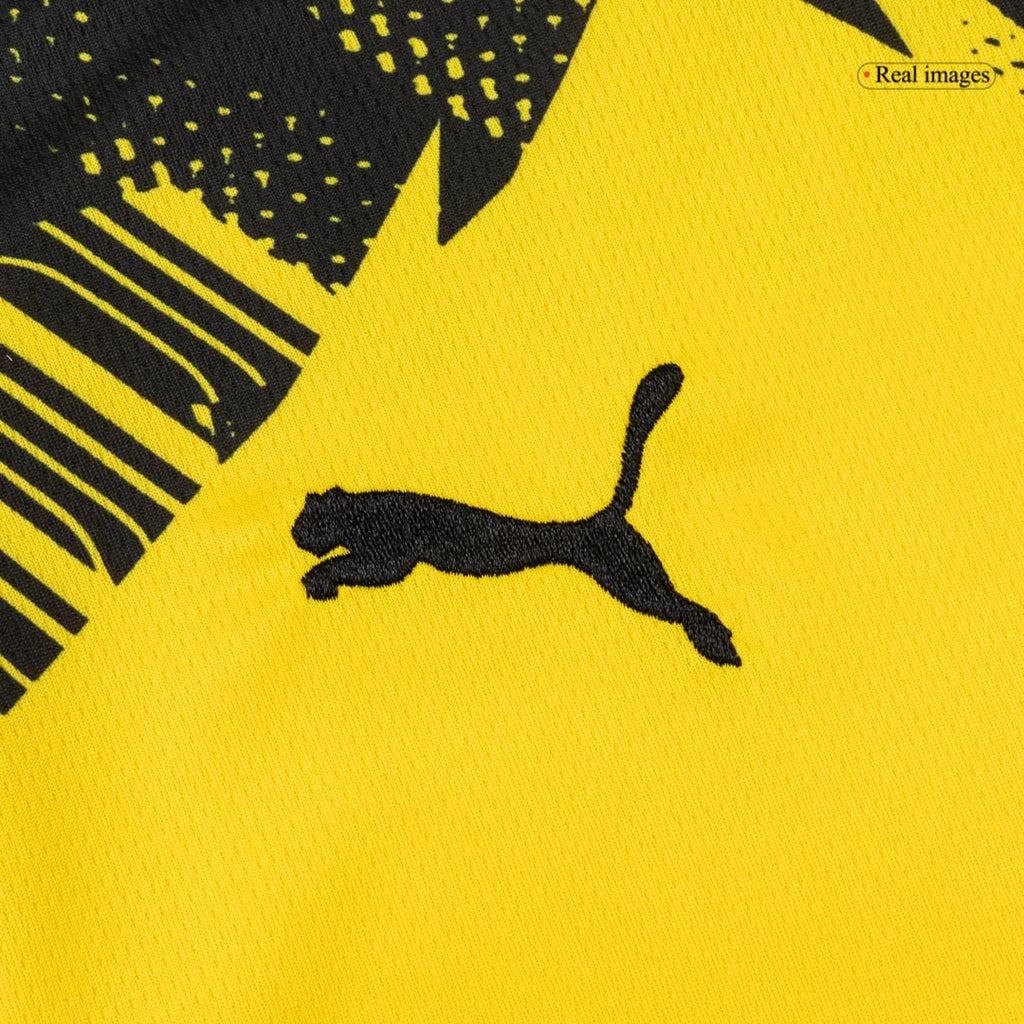 Kid's Borussia Dortmund Home Soccer Jersey Kit(Jersey+Shorts) 25/26 Yellow