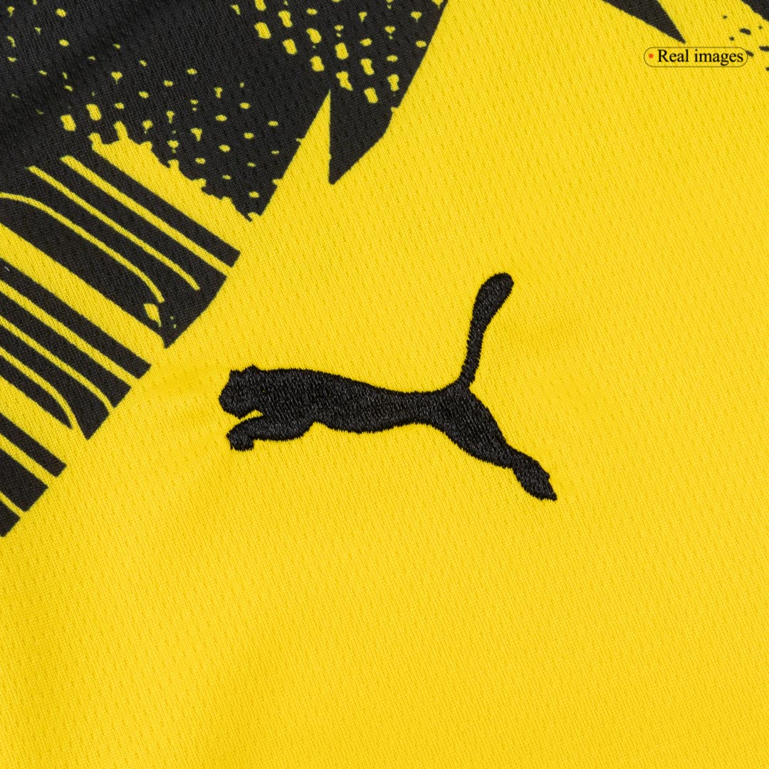 Kid's Borussia Dortmund Home Soccer Jersey Kit(Jersey+Shorts) 25/26 Yellow