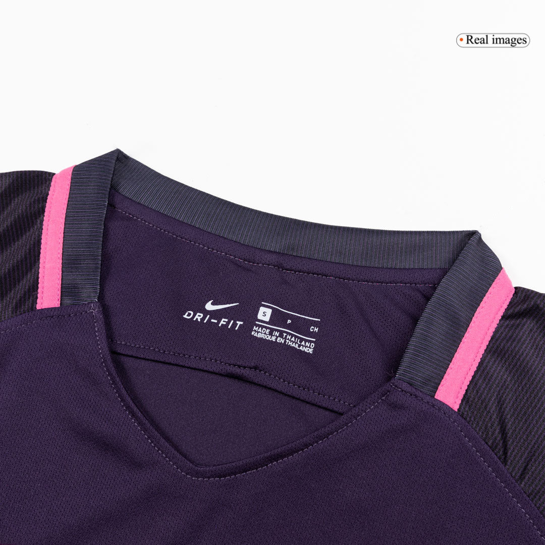 Camiseta de fútbol retro de visitante del Barcelona 2016/17