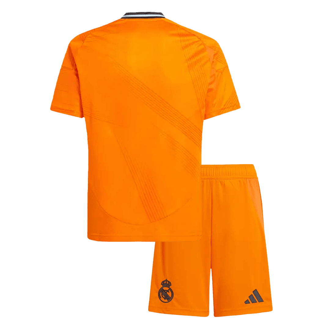 Real Madrid Away Jersey Kit 2024/25 Kids(Jersey+Shorts)