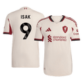 ISAK #9 Authentic Liverpool Away Soccer Jersey 25/26 White - Football Shirt | SmartJerseys | Official Quality