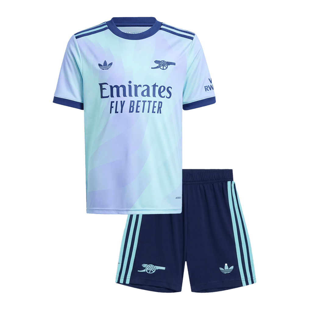Arsenal Jersey Kit Third Away 2024/25 Kids(Jersey+Shorts) - Football Shirt | SmartJerseys | Official Quality
