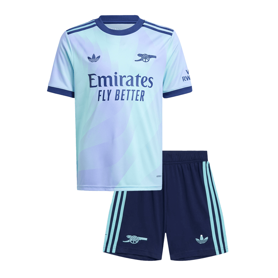 Arsenal Jersey Kit Third Away 2024/25 Kids(Jersey+Shorts) - Football Shirt | SmartJerseys | Official Quality