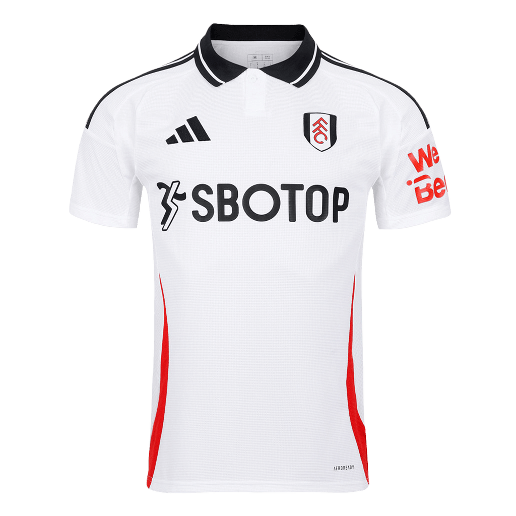 Fulham Home Soccer Jersey 2024/25 - Football Shirt | SmartJerseys | Official Quality