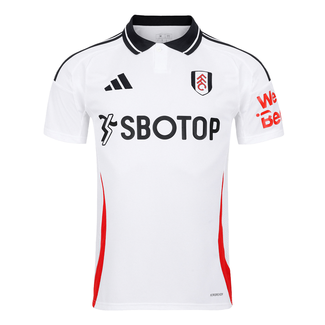 Fulham Home Soccer Jersey 2024/25 - Football Shirt | SmartJerseys | Official Quality
