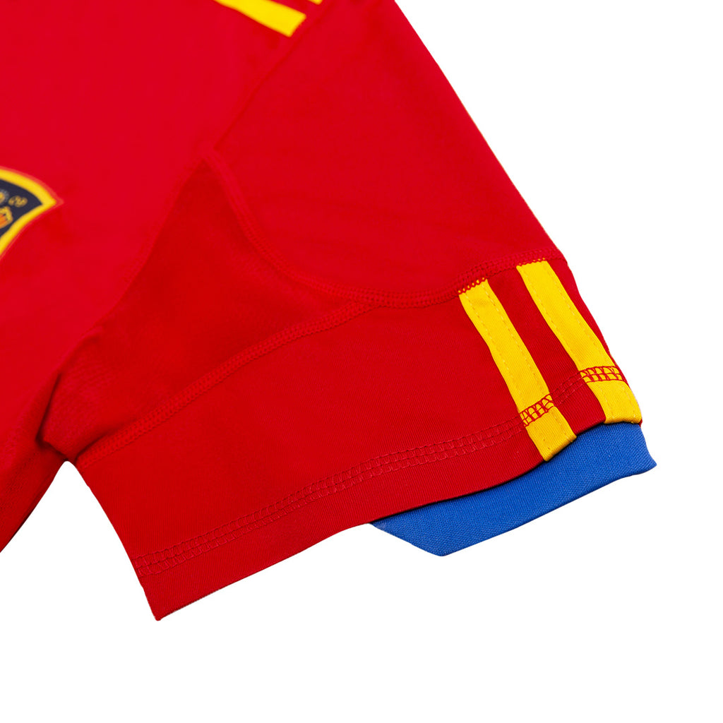 Spain Home Soccer Jersey Retro 2010